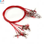 Thick Steel Wire Leader, 50 cm (19.7 in), 3 Colors – option photo