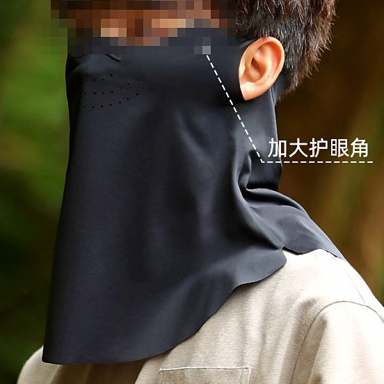 Sun Protection Face Mask with Neck Cover, UPF 50+ – option photo
