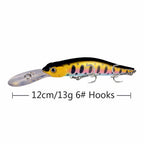 Long Bill Minnow Lure, 12 cm (4.7 in) 13 g (0.46 oz) – option photo