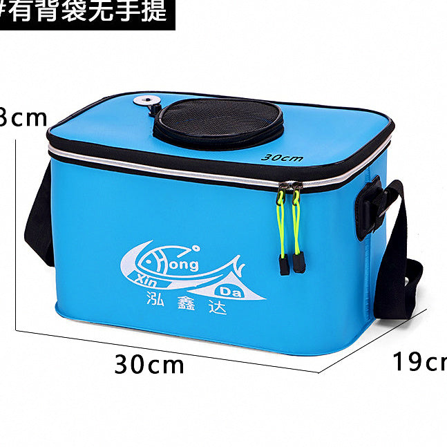 Collapsible EVA Fish Bucket, Live Well Water Bucket, 30–55 cm – option photo