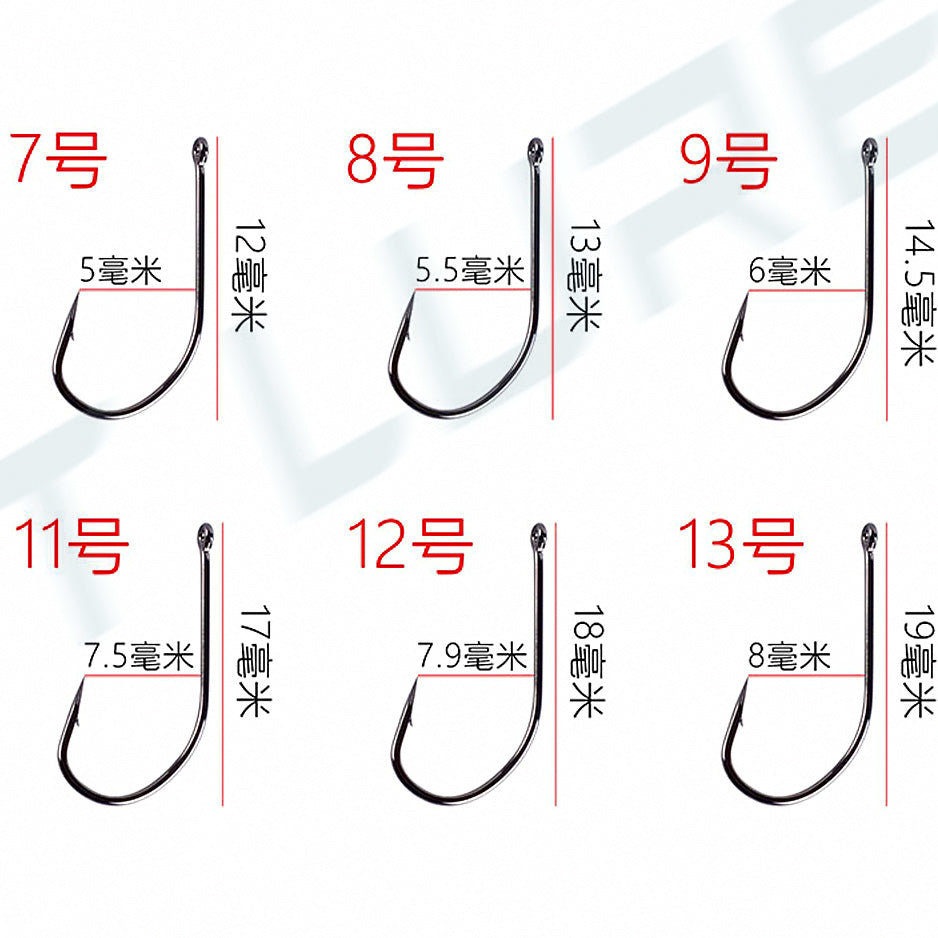 Eight-Hook Flip Hook Rig, Anti-Tangle Short Line, Sizes 7–28 – option photo