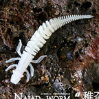Floating Needle-Tail Soft Worm, 6.8 cm (2.7 in), 12 pcs – option photo