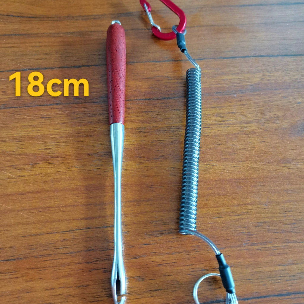 Fish Hook Remover Dehooker, 304 Stainless Steel, with Lanyard – option photo