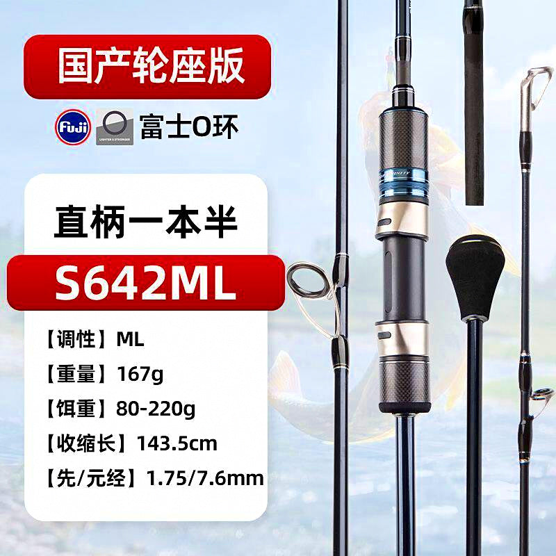 Slow Pitch Jigging Rod, 1.93 m (6 ft 4 in), Carbon – option photo