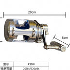 All-Metal Saltwater Trolling Reel, Conventional, Right Hand – option photo