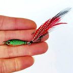 Mini Metal Jig, 5 g (0.18 oz), Optional Feather Hook – option photo