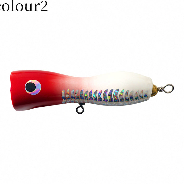 Wooden Popper Lure, 85 & 115 mm (3.3 & 4.5 in), 25 & 45 g – option photo