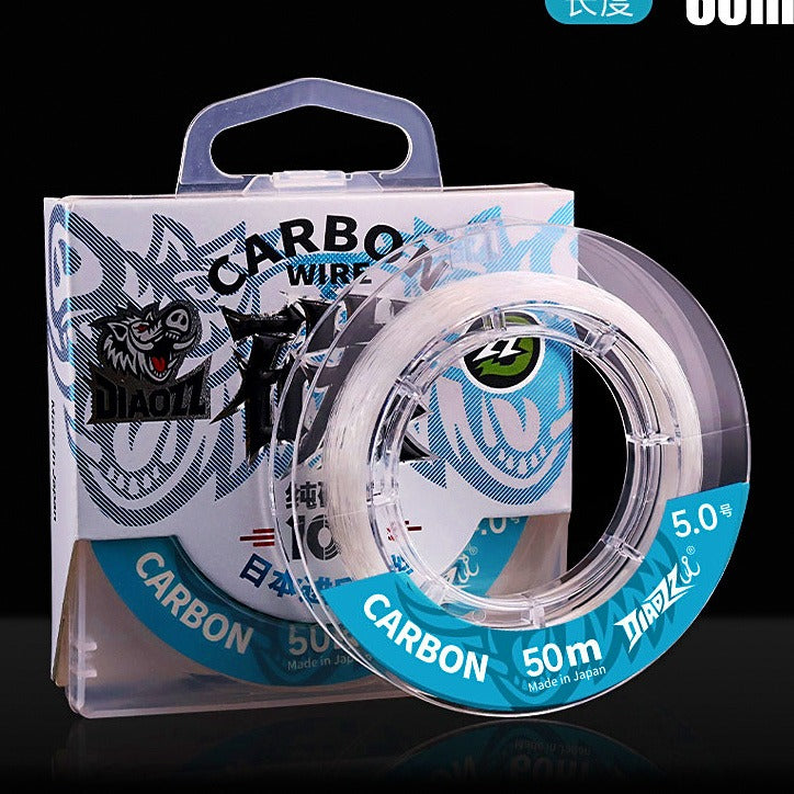 Fluorocarbon Leader Line, 50–60 m (55–66 yd), No. 1.2–5 – option photo