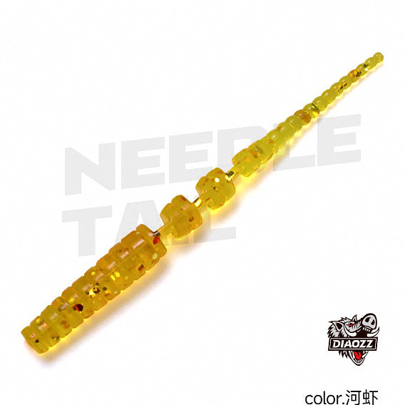 Micro Soft Plastic Worm, 4 cm & 5.2 cm (1.6 & 2.0 in) – option photo