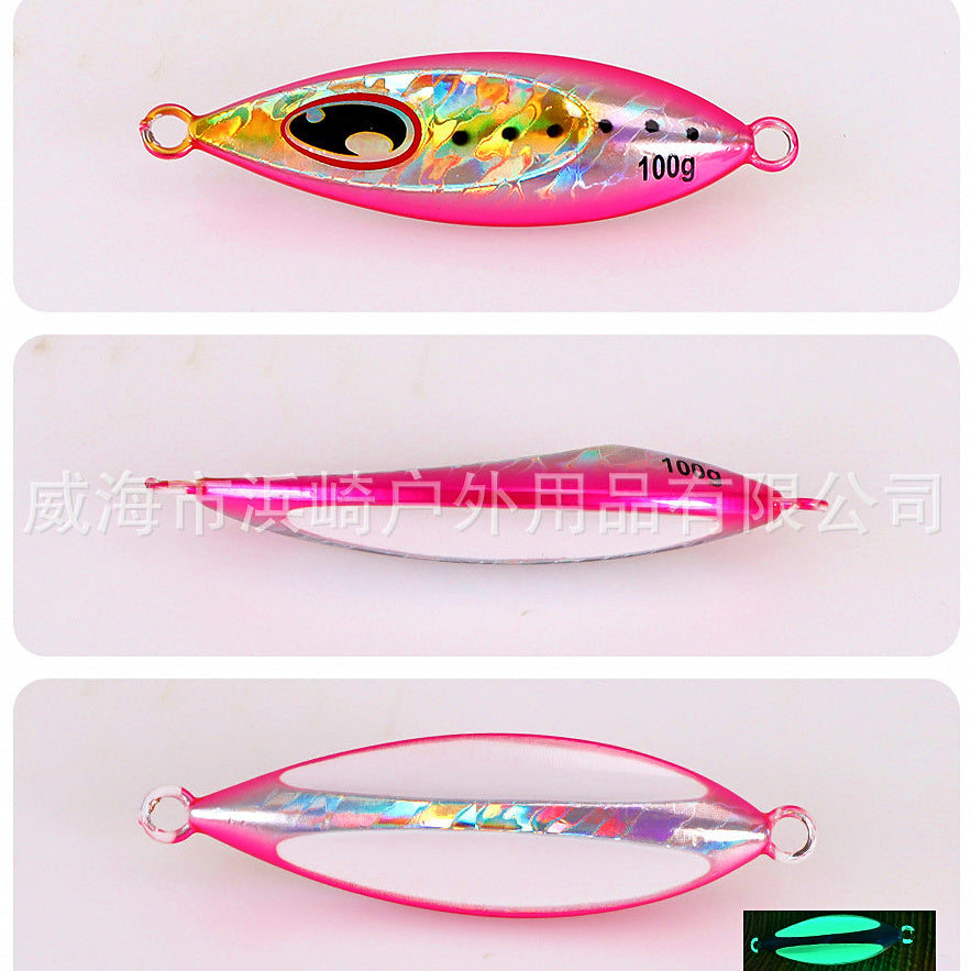 Slow Fall Jig, UV Glow, 40–100 g (1.4–3.5 oz) – option photo