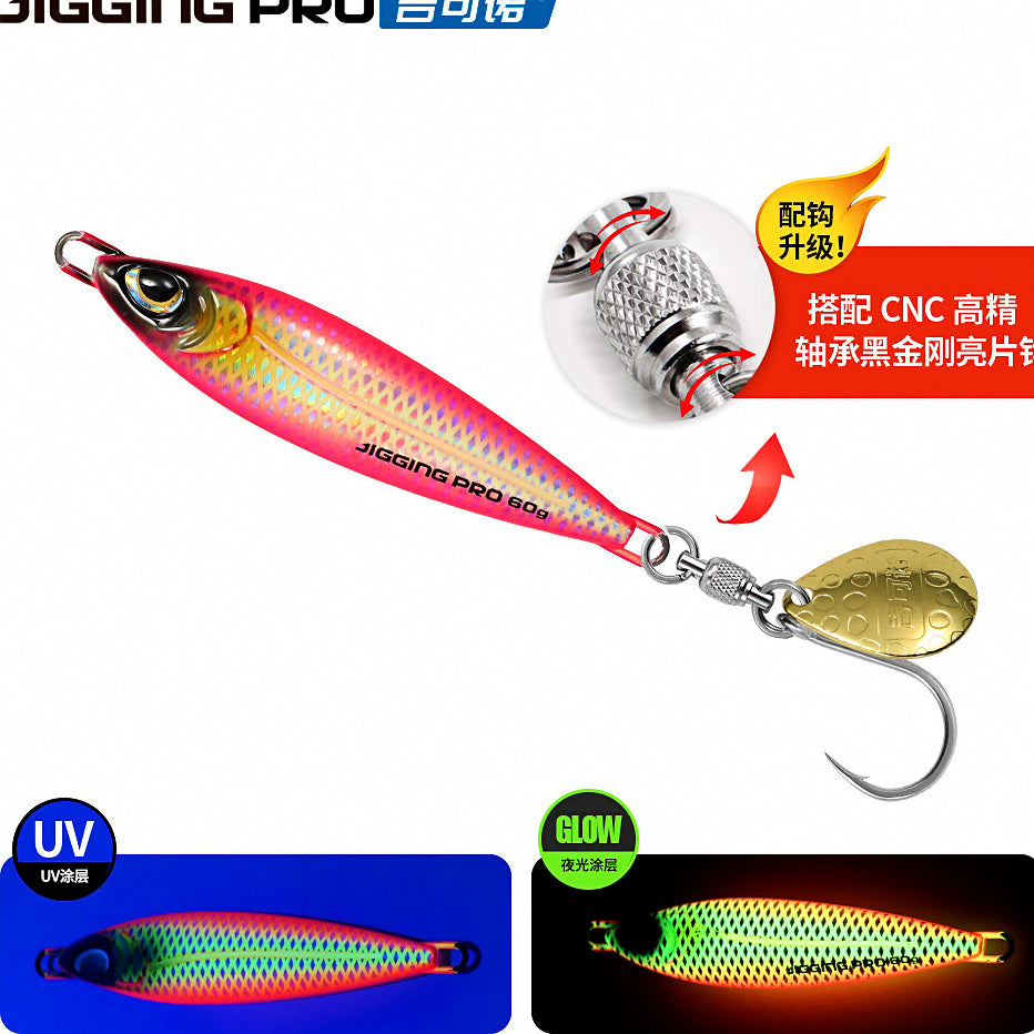 Glow Casting Metal Jig, 28–80 g (1.0–2.8 oz) – option photo