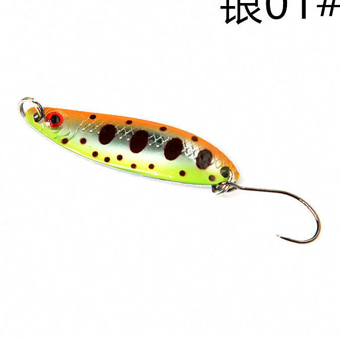 Copper Spoon Lure, Willow Leaf, 2.5–5 g (0.09–0.18 oz) – option photo