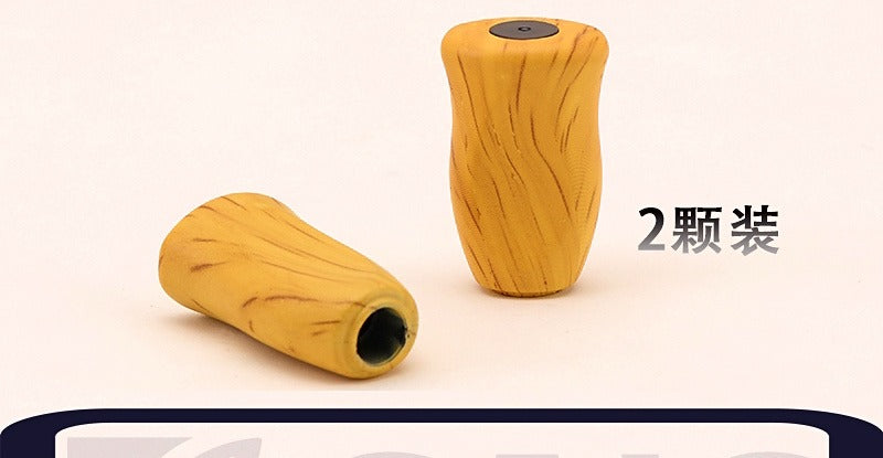 Wood-Grain Baitcasting Reel Handle Knob, Left or Right Hand – option photo