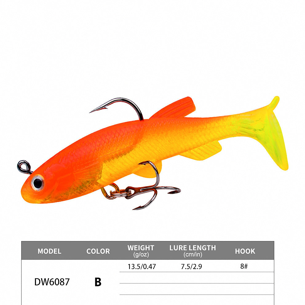 Lead Head Paddle Tail Swimbait, 7.5 cm (3 in) 13.5 g (0.5 oz) – option photo