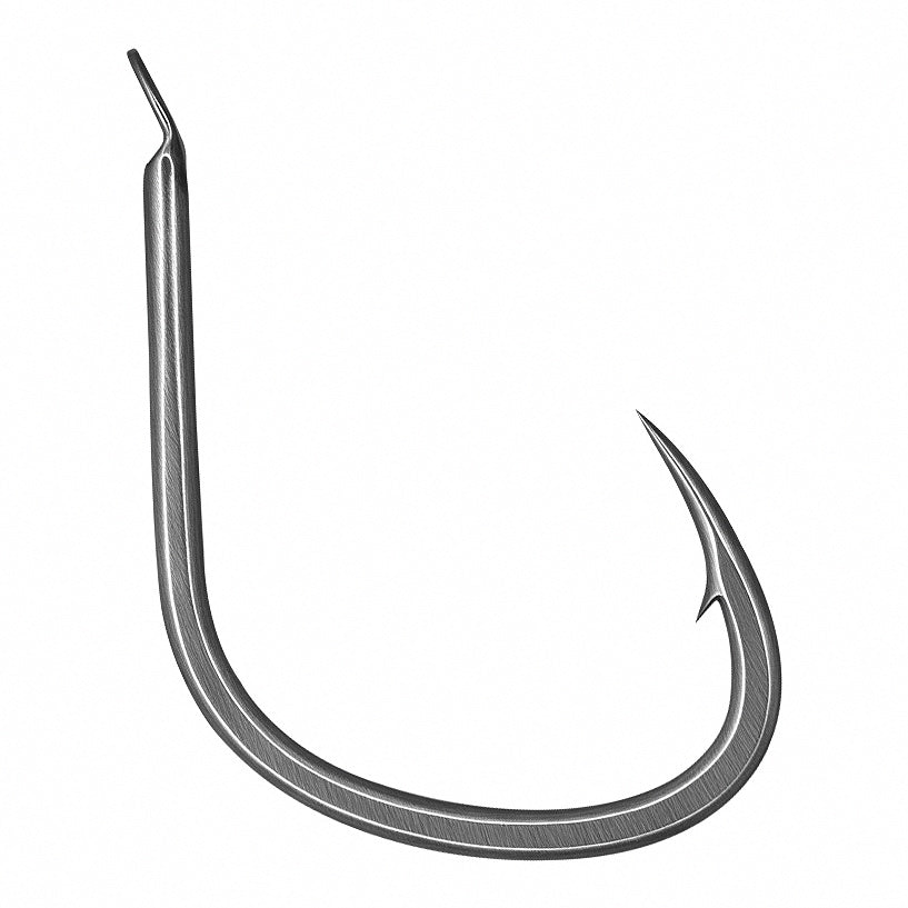 Barbed Saltwater Hooks, 10-Pack, Sizes 2 to 5/0 – option photo
