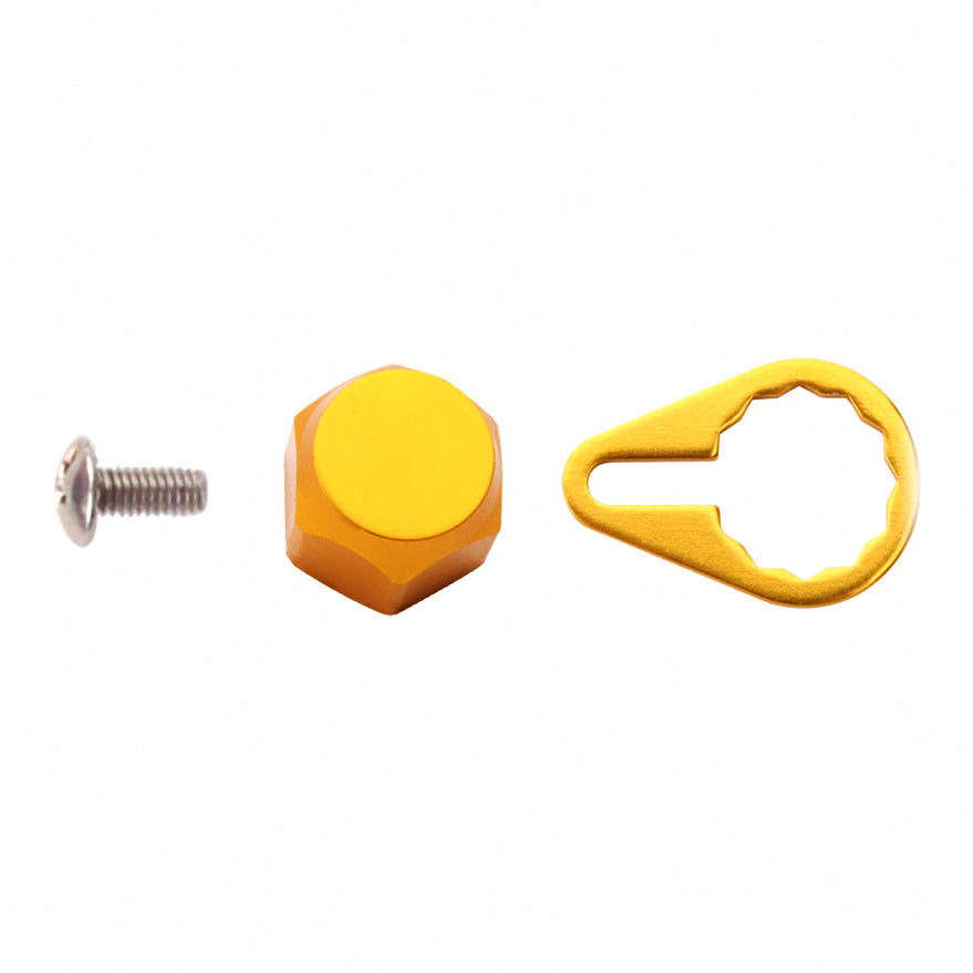 Baitcasting Reel Handle Anti-Loosening Plate & Nut – option photo