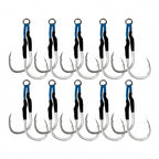 Slow Pitch Jig Assist Hooks, Double Hook Set, 2/0–9/0 – option photo