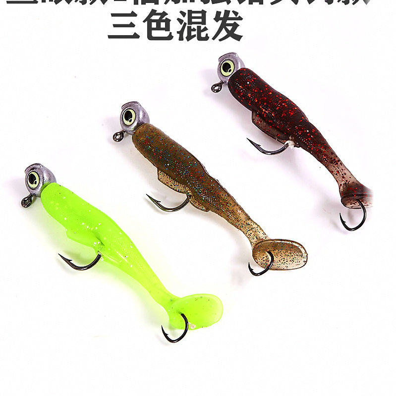 Scented T-Tail Soft Bait Jig Head Set, 3.5–20 g (0.12–0.71 oz) – option photo