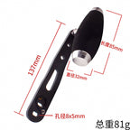 Carbon Single Reel Handle, T-Knob, 137 mm (5.4 in) – option photo