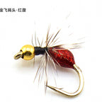 Hackle Midge Fly, Barbed Hook, Sizes 12–18 – option photo