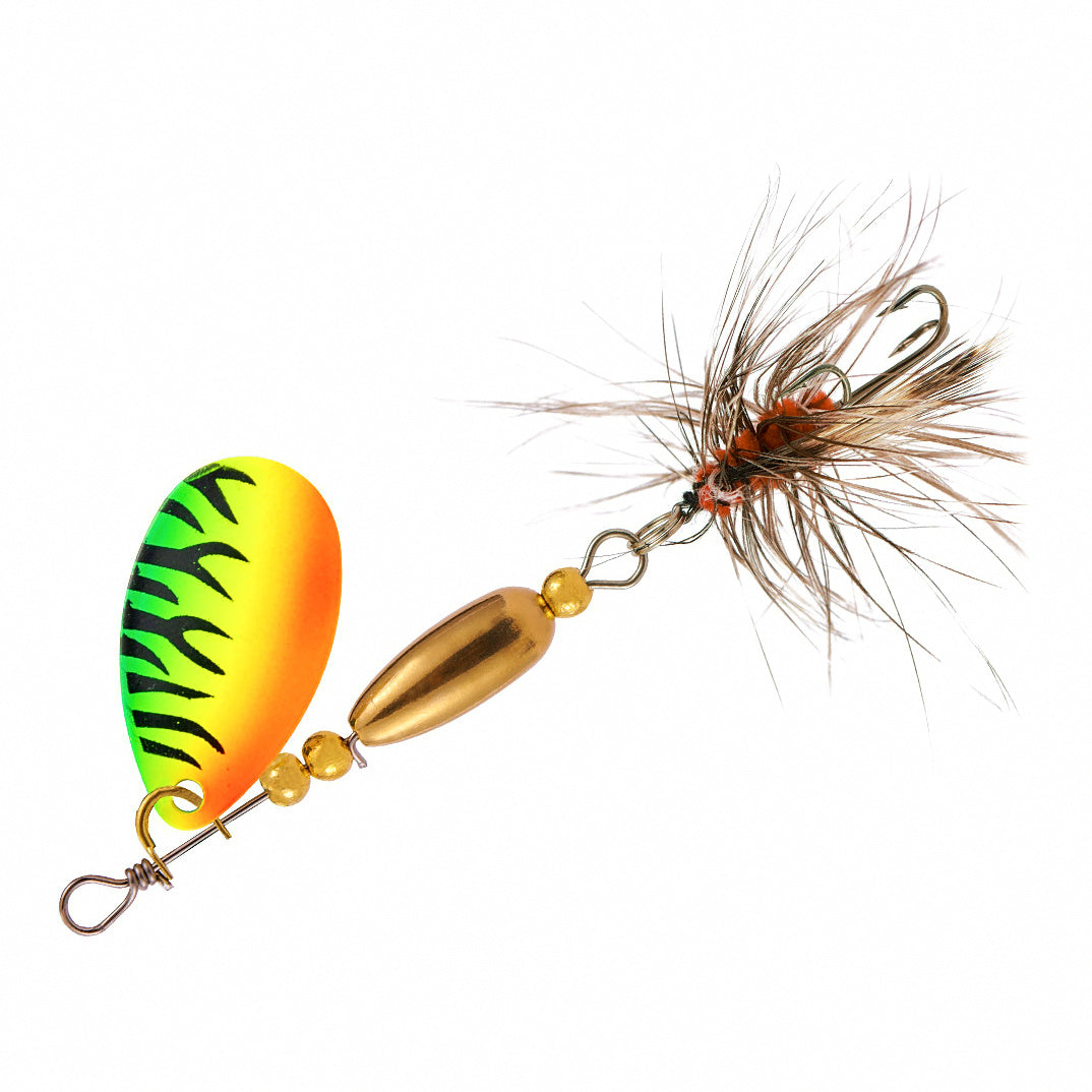 Treble Hook Spinner Spoon Lure, Teardrop or Bead Sinker – option photo