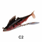 Lead Head Paddle Tail Soft Swimbait, 8 cm, 13 g (0.46 oz) – option photo