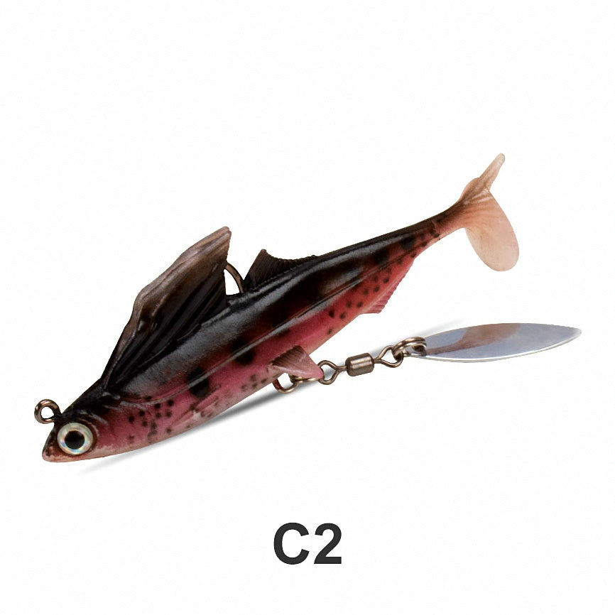 Lead Head Paddle Tail Soft Swimbait, 8 cm, 13 g (0.46 oz) – option photo