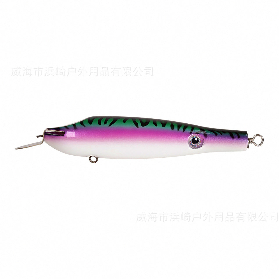 Wooden Deep Diving Minnow Trolling Lure, 75–98 g (2.6–3.5 oz) – option photo