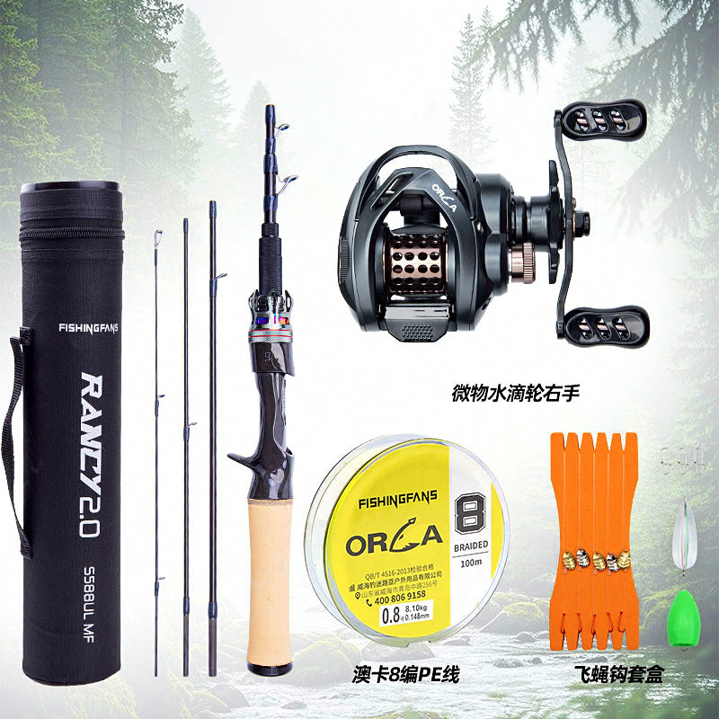 Ultralight Telescopic Travel Rod, 1.44–1.74 m (4.7–5.7 ft) – option photo