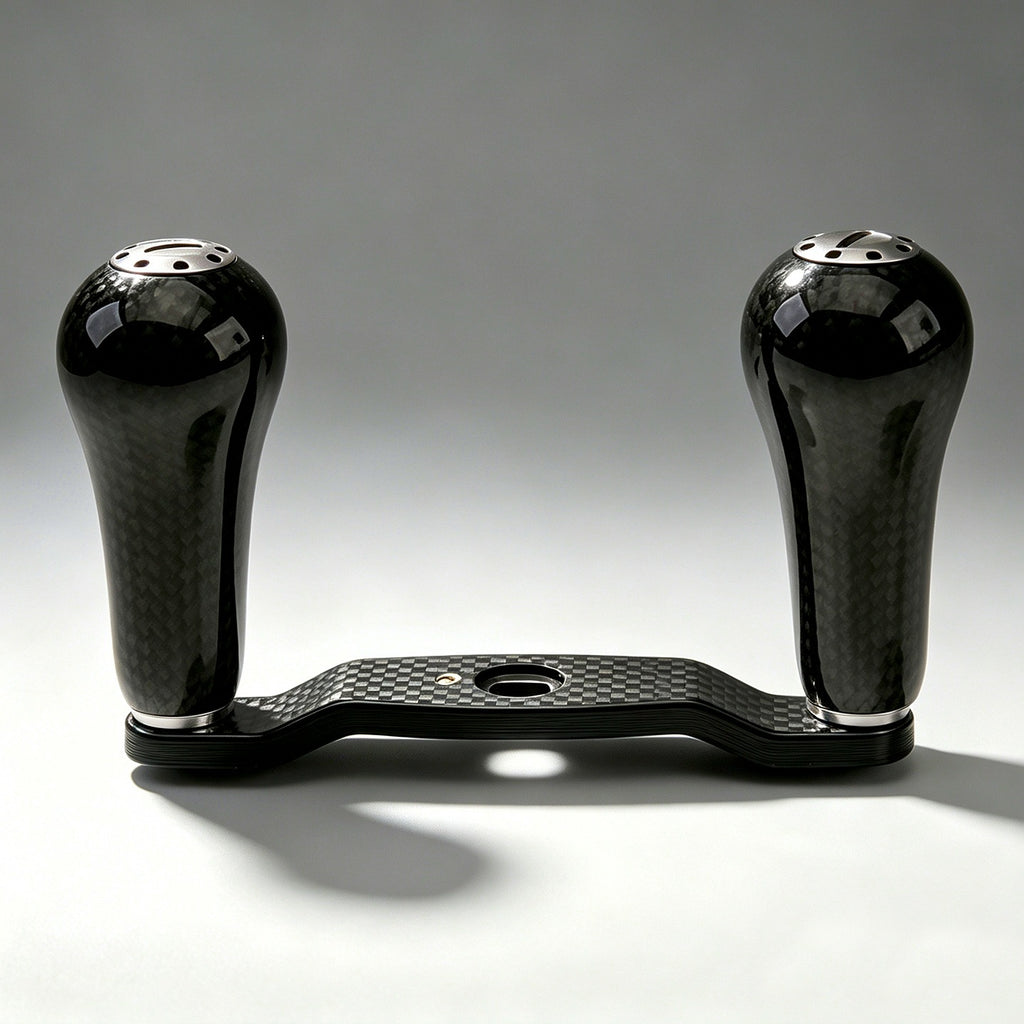 Carbon Fiber Baitcasting Reel Handle, 110 / 120 mm – option photo