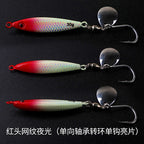 Glow Casting Metal Jig with Spinner Blade, 20–60 g (0.7–2.1 oz) – option photo