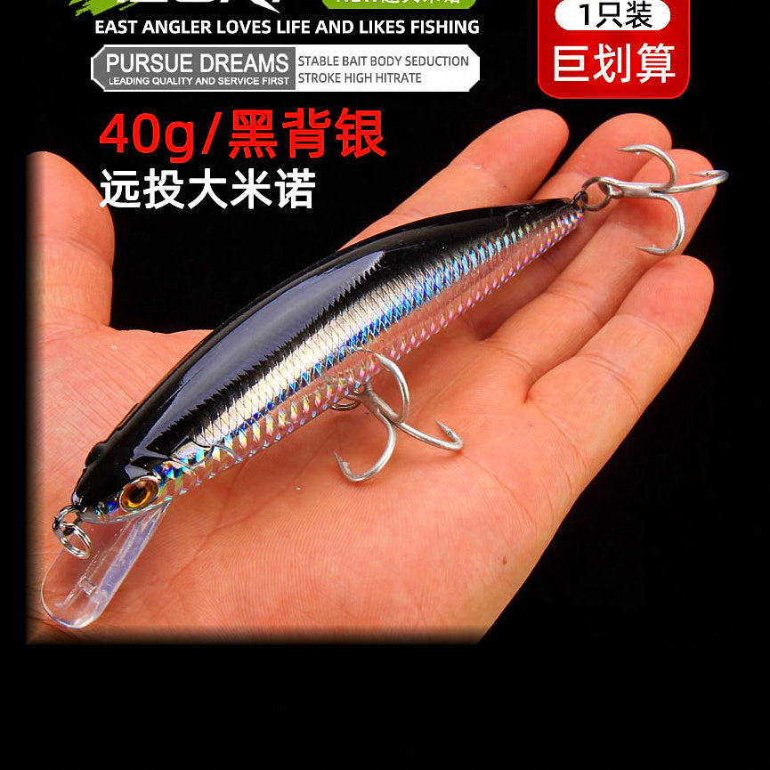 Sinking Minnow Lure, 40 g or 60 g (1.4 oz / 2.1 oz) – option photo