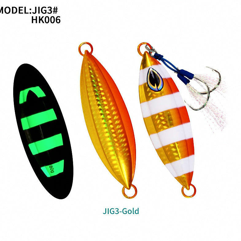 Slow Pitch Jig with Assist Hook, 40–200 g (1.4–7 oz) – option photo