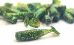 Mini Ribbed T-Tail Grub Soft Baits, 3–4 cm (1.2–1.6 in) – option photo