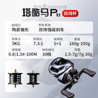 P1 Gen 2 Round Baitcasting Reel, 7.3:1, Metal Spool – option photo