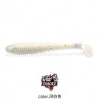T-Tail Soft Shrimp Lure, 15 pcs, 3.5–6.5 cm (1.4–2.6 in) – option photo
