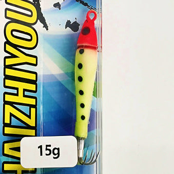 Glow Barbless Squid Jig Umbrella Hook, 1.5–40 g (0.05–1.4 oz) – option photo