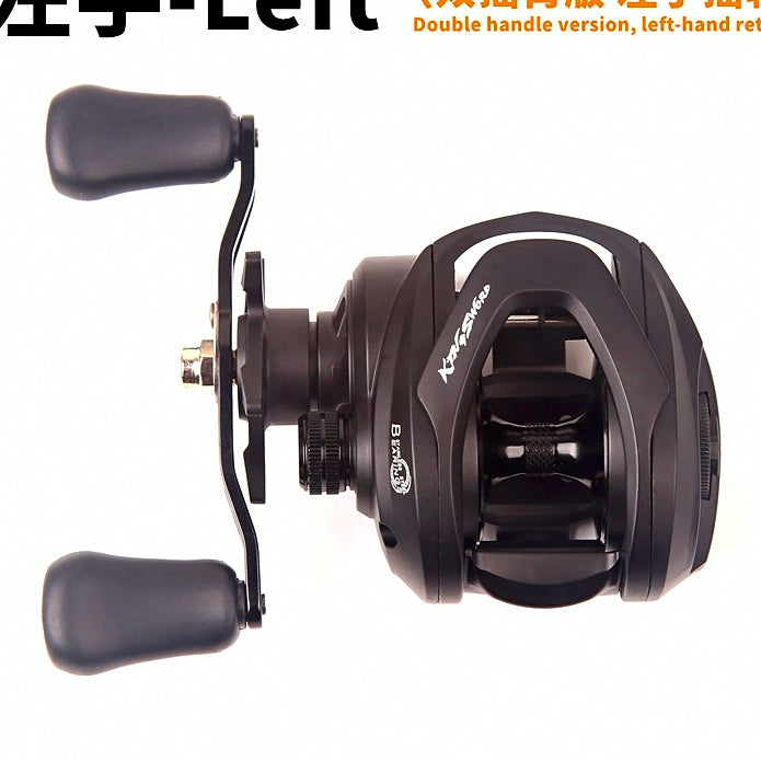 Deep Spool Baitcasting Reel, Slow Pitch Jigging, Single/Double Handle – option photo