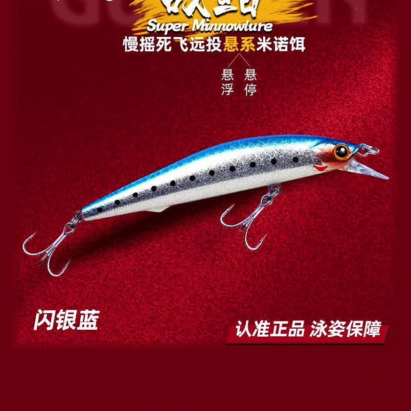 Floating & Suspending Minnow Lure, 7–10.5 cm (2.8–4.1 in) – option photo
