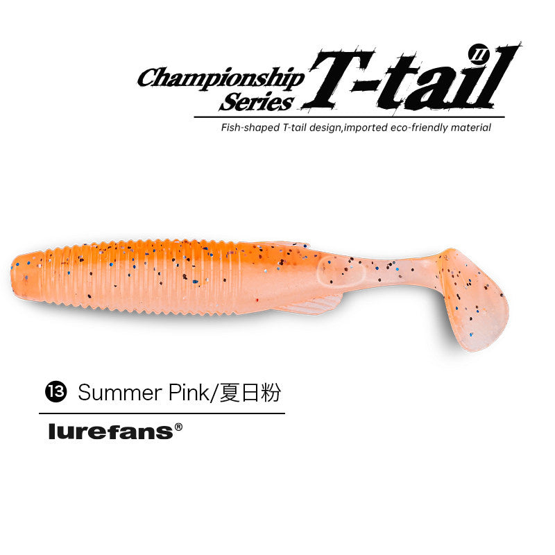 T-Tail & Curly Tail Soft Plastic Swimbait, 2.0–3.0 in – option photo