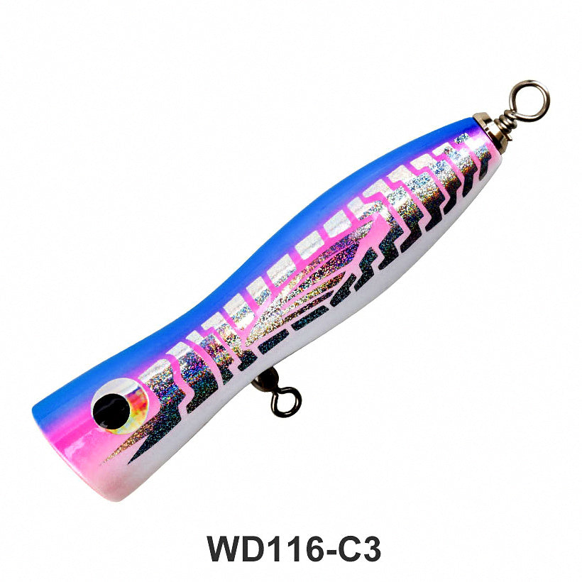 Wooden Floating Popper Lure, 35 g & 80 g (1.2 & 2.8 oz) – option photo