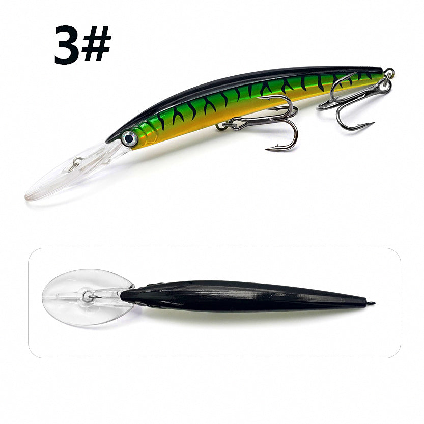 Long Lip Minnow Hard Bait, 17 cm (6.7 in), 27 g (0.95 oz) – option photo