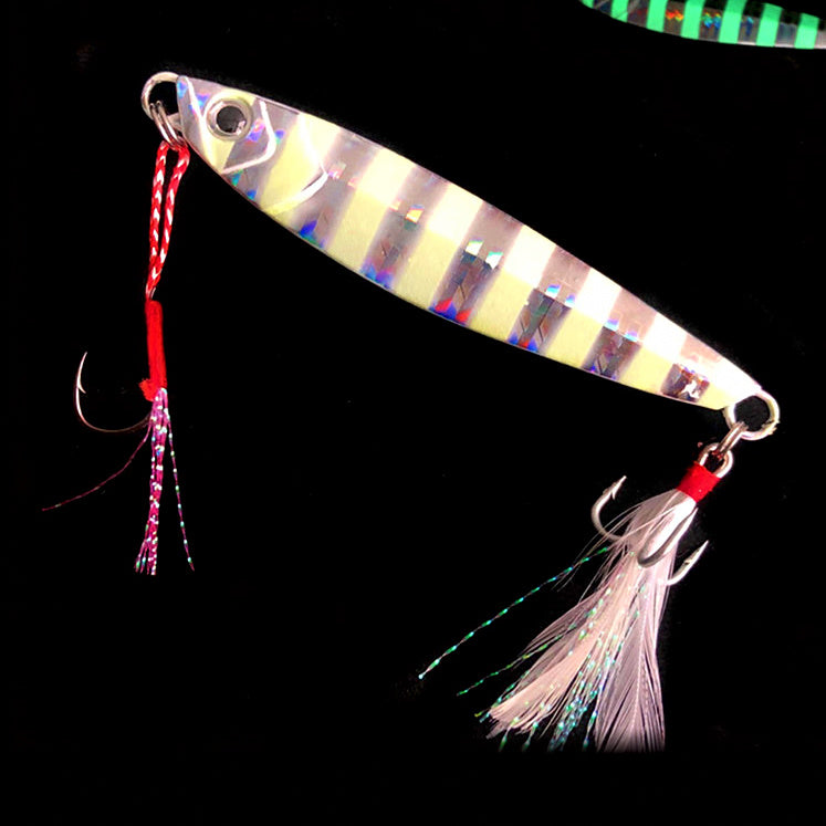 Casting Metal Jig, Glow Accent, 5–120 g (0.2–4.2 oz) – option photo