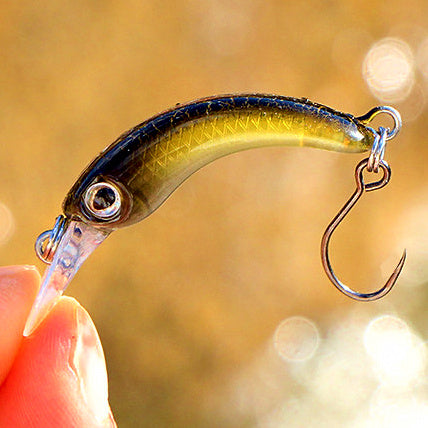 Micro Minnow Hard Bait, 30 mm / 1.2 g (0.04 oz), Single Hook – option photo