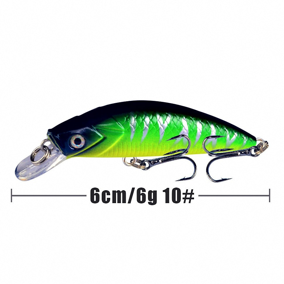 Slow Sinking Minnow Lure, 6 cm (2.4 in), 6 g (0.2 oz) – option photo