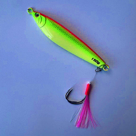 Cod Flat Metal Jig, Glow, 150–200 g (5.3–7.1 oz) – option photo