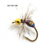 Hackle Midge Fly, Barbed Hook, Sizes 12–18 – option photo