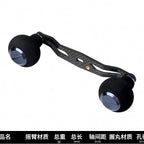 Carbon Fiber Baitcaster Reel Handle with EVA Knob, 120/130 mm – option photo