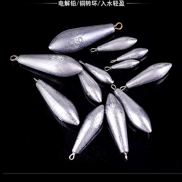 Willow Leaf Sinker with Eye, 0.35–4.2 oz (10–120 g) – option photo