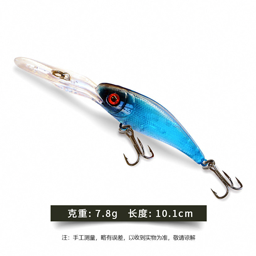 Deep Diving Minnow Hard Bait, 10 cm (3.9 in), 7.8 g (0.28 oz) – option photo